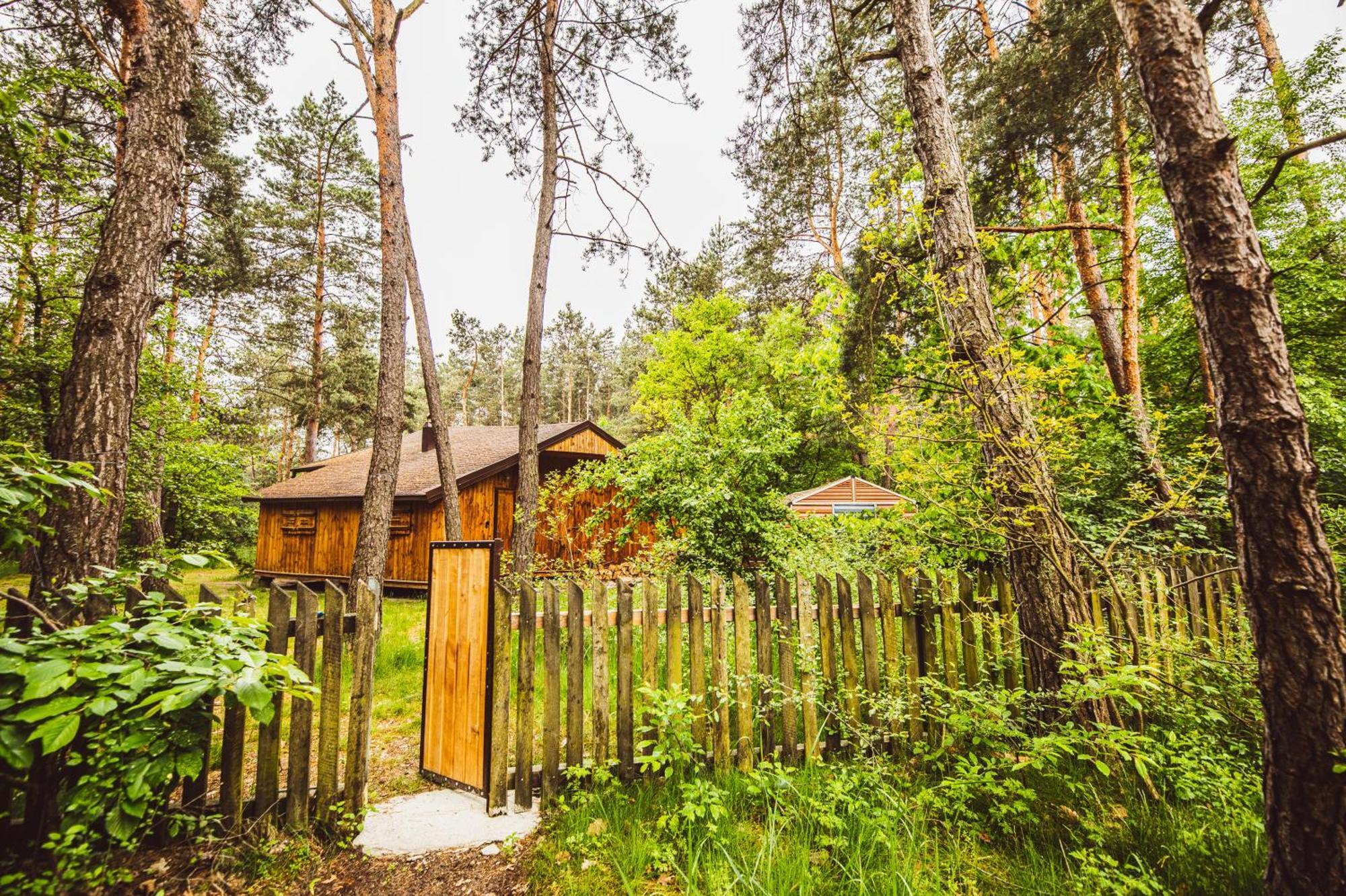 Cozy Nature Retreat With Patio Fireplace Garden Maciejowice Exterior foto